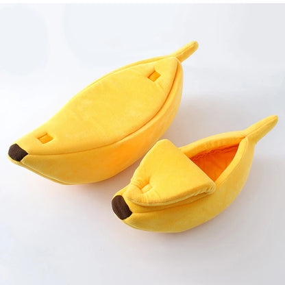Lit Banane Confortable pour Chien et Chat – Couchage Douillet