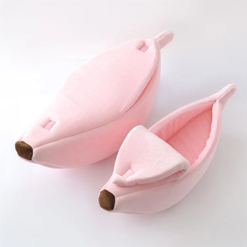 Lit Banane Confortable pour Chien et Chat – Couchage Douillet