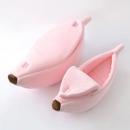 Lit Banane Confortable pour Chien et Chat – Couchage Douillet