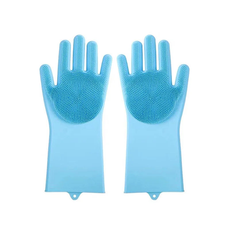 Gants de toilettage pour chien et chat – Brosse de bain anti-poils