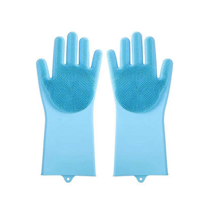 Gants de toilettage pour chien et chat – Brosse de bain anti-poils
