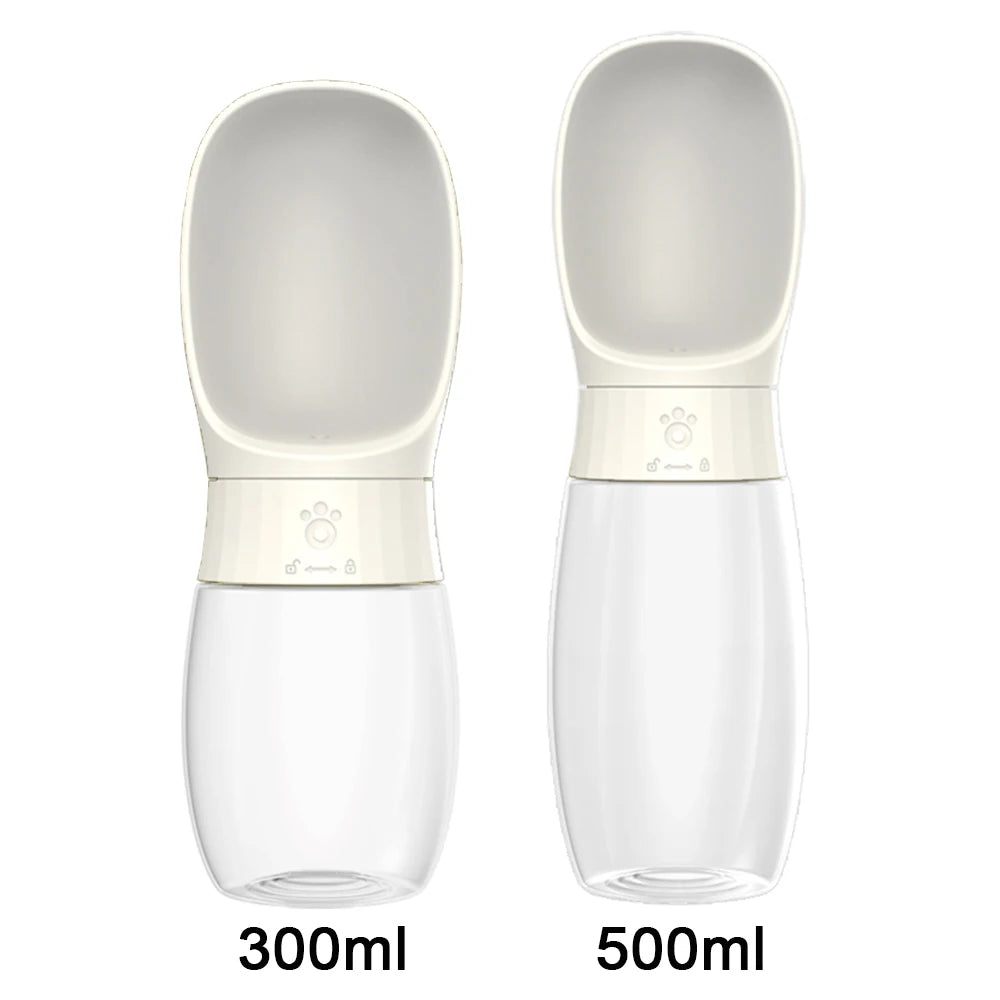 Bouteille d’eau 2-en-1 pour chien et chat – Anti-fuite