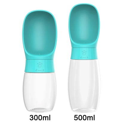 Bouteille d’eau 2-en-1 pour chien et chat – Anti-fuite