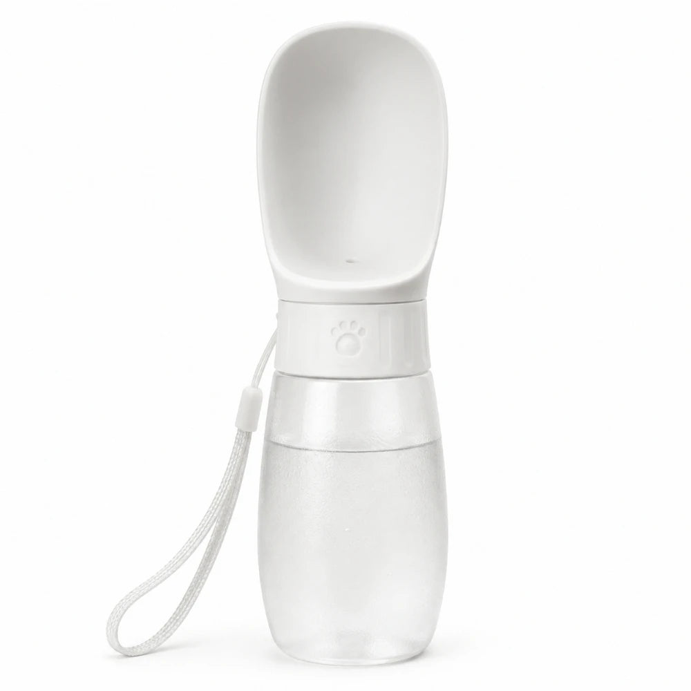 Bouteille d’eau 2-en-1 pour chien et chat – Anti-fuite