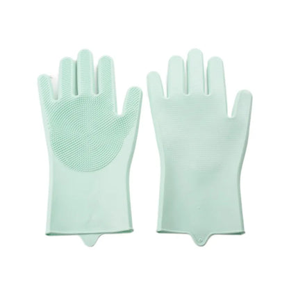 Gants de toilettage pour chien et chat – Brosse de bain anti-poils
