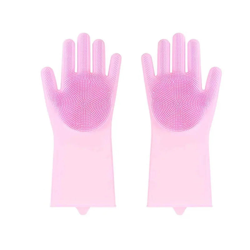 Gants de toilettage pour chien et chat – Brosse de bain anti-poils
